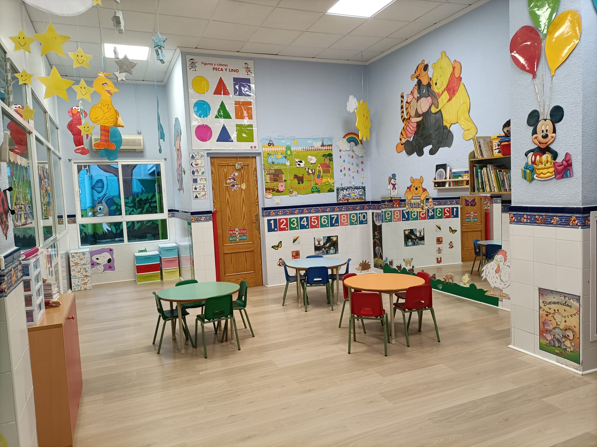 aula escuela infantil mundo color 2 3 years